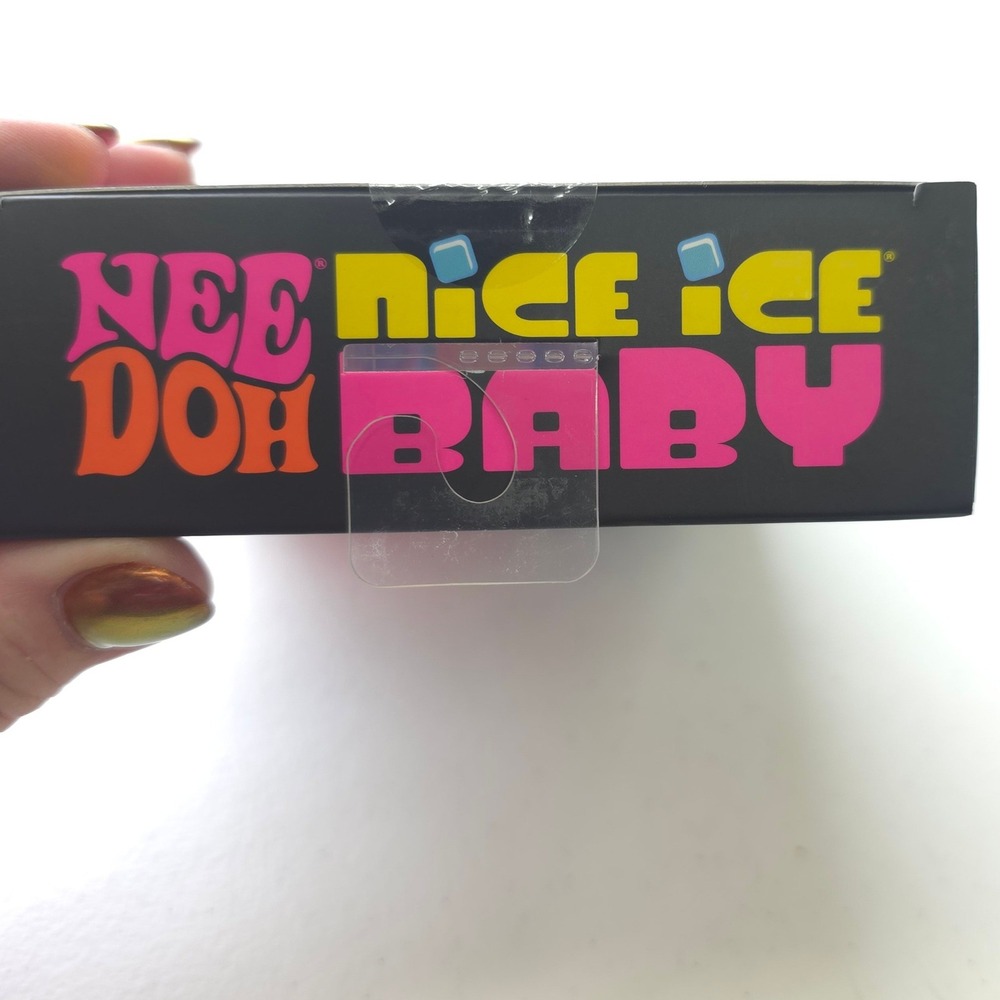 NeeDoh Nice Ice Baby 4 Pack Super Solid Squish Fidget Toy Stress Ball NEW - Picture 5 of 6